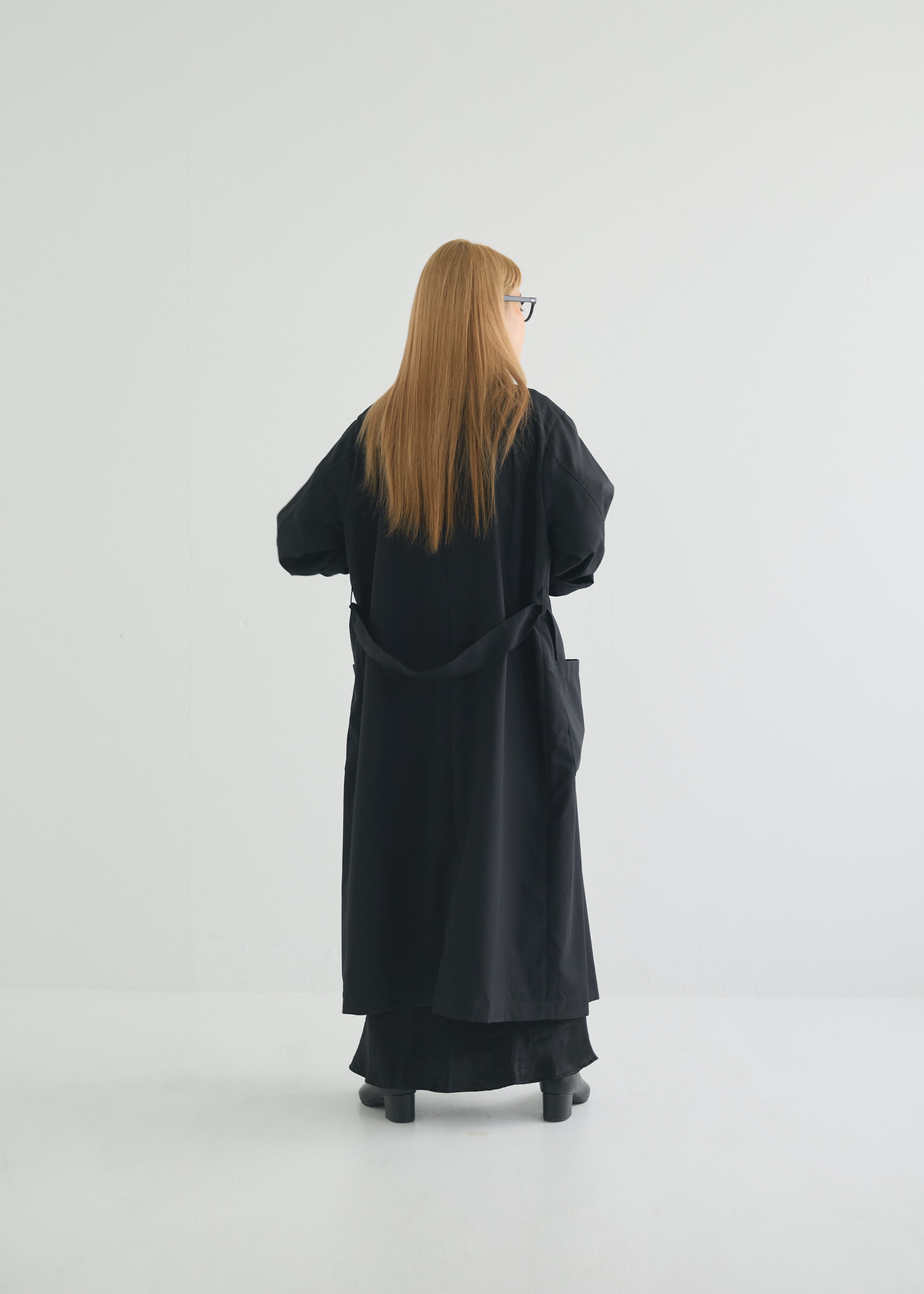 Chester shirt coat Black