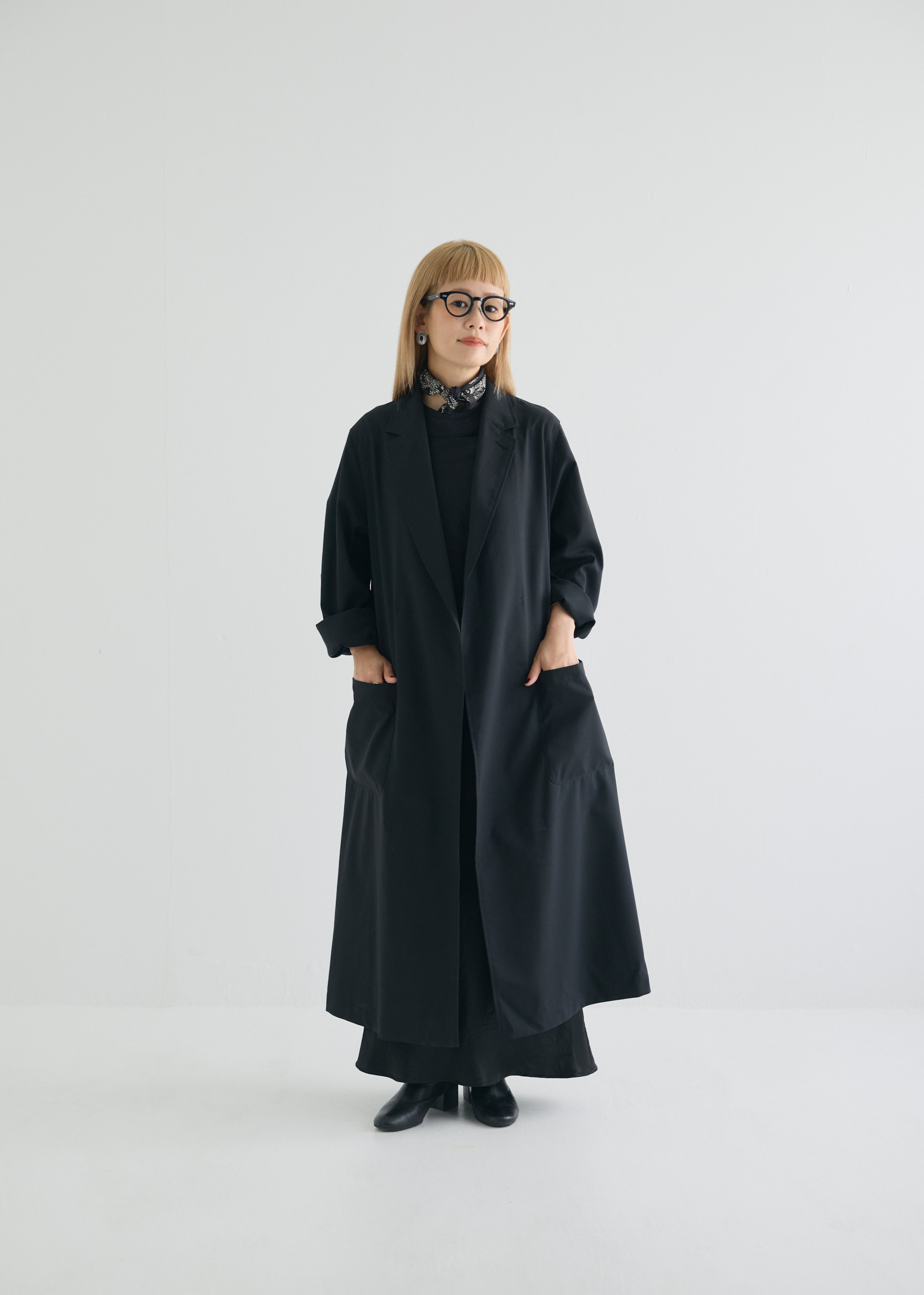 Chester shirt coat Black