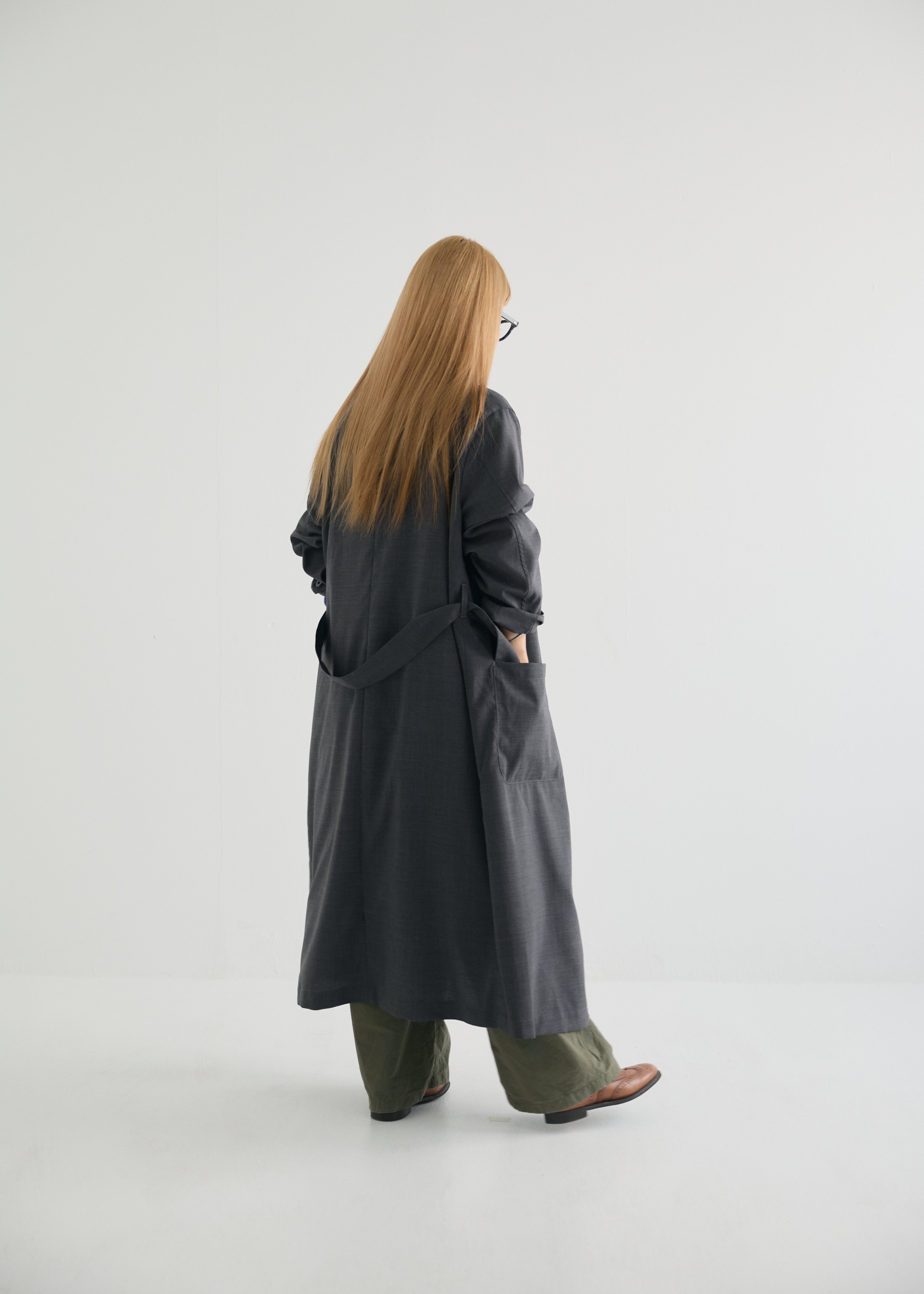 Chester shirt coat Charcoal