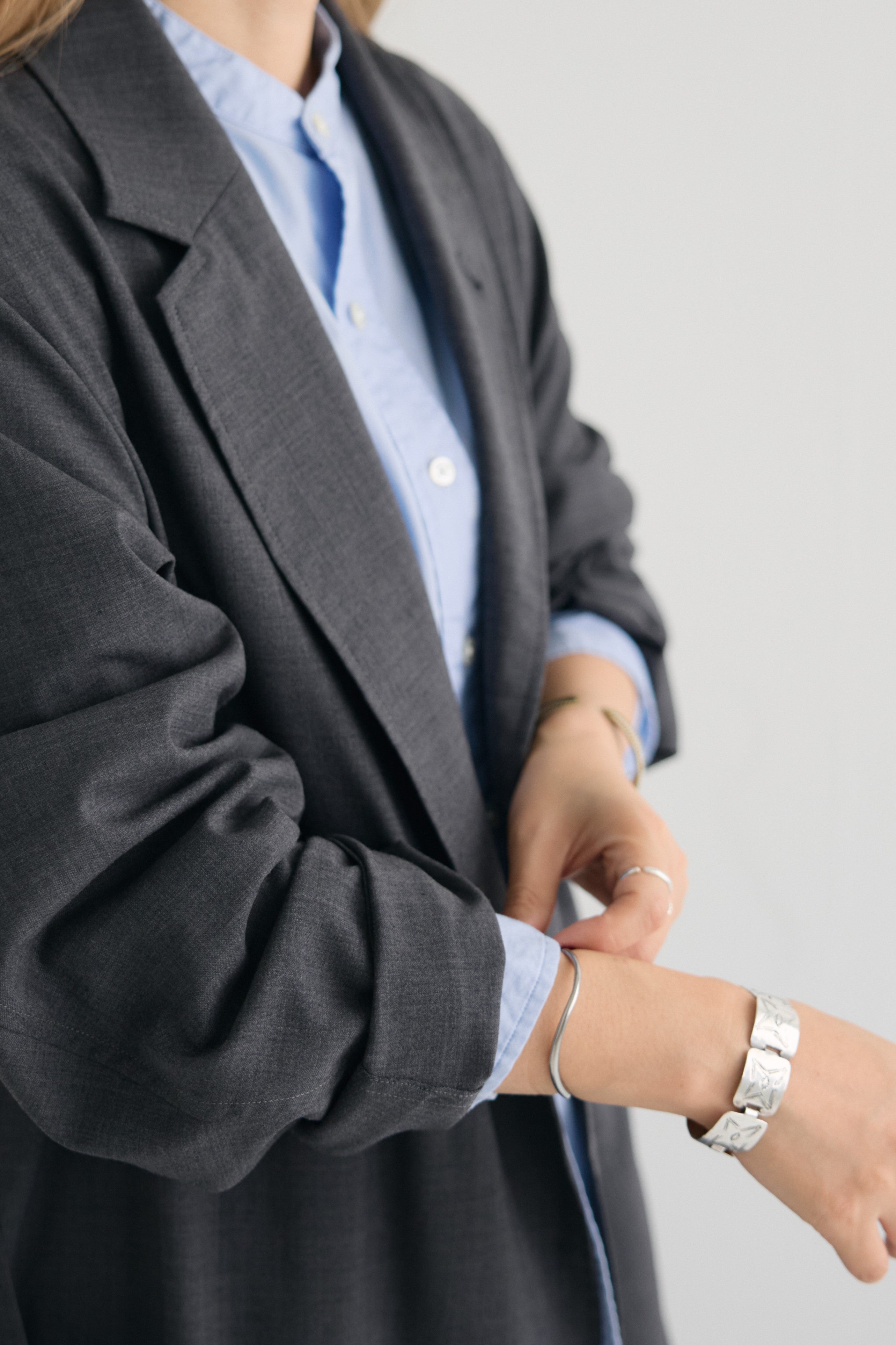 Chester shirt coat Charcoal