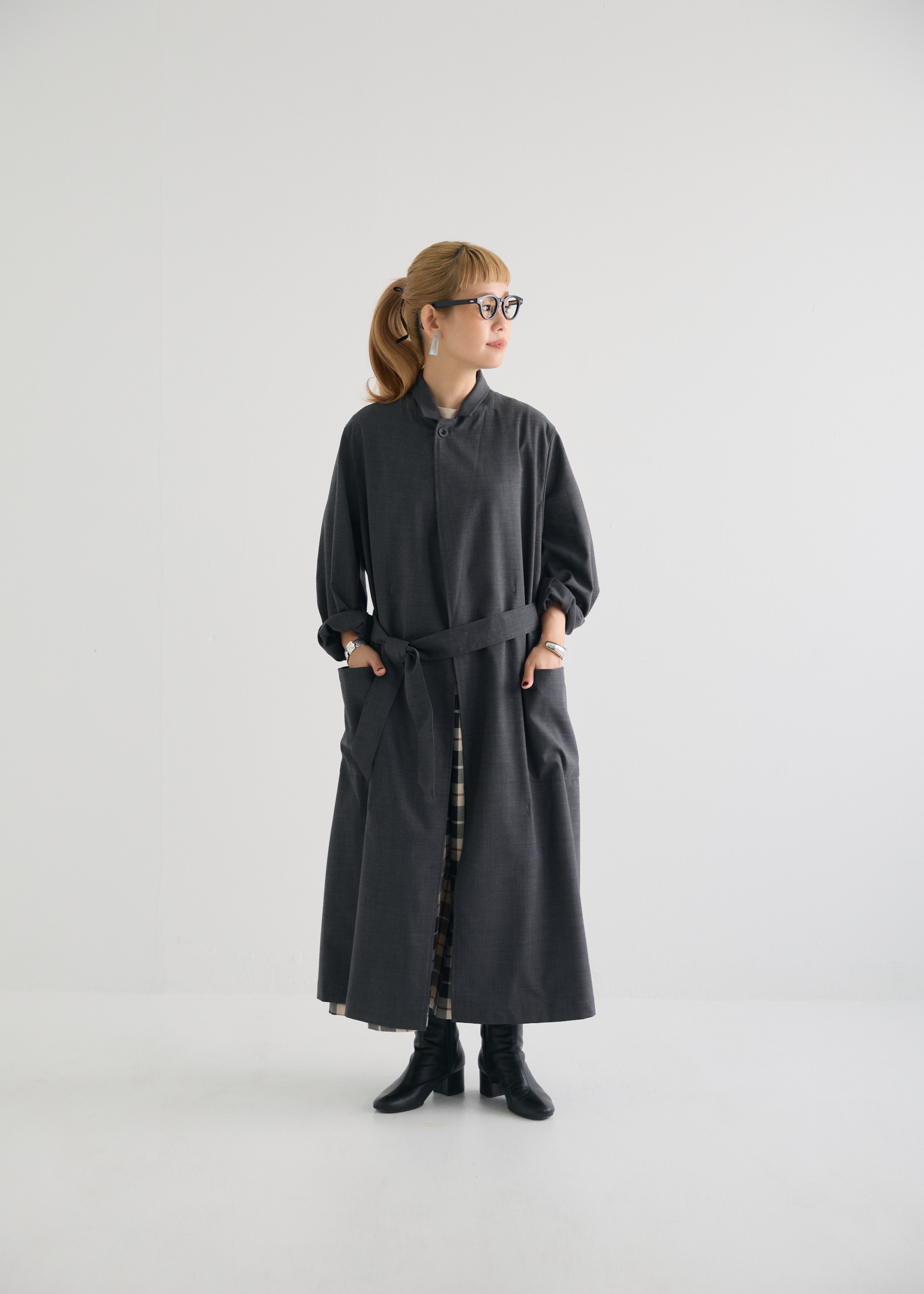 Chester shirt coat Charcoal