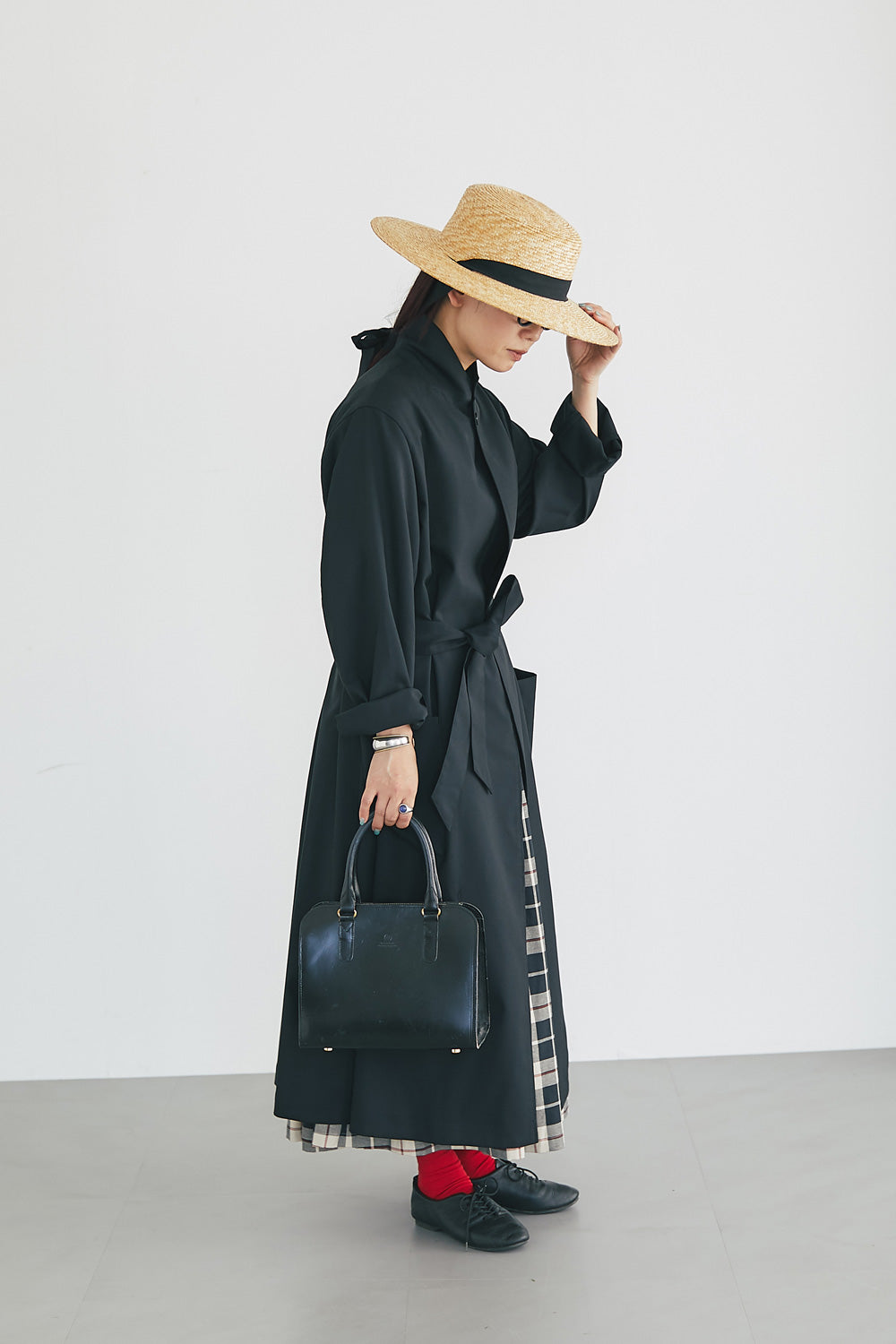 Chester shirt coat Black