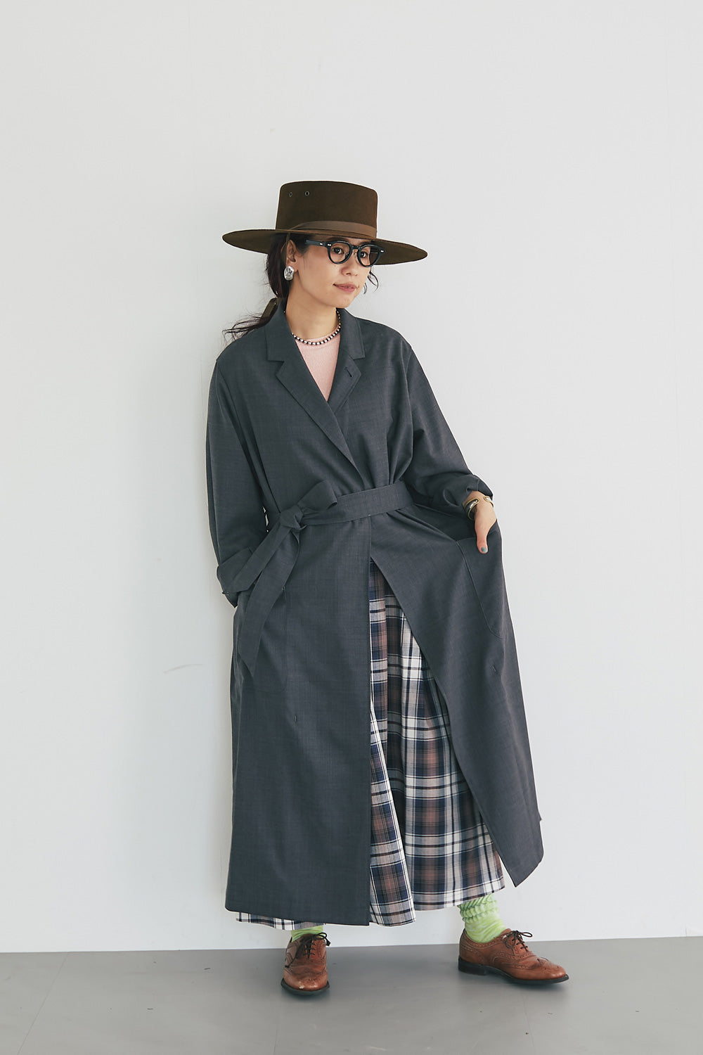 Chester shirt coat Charcoal