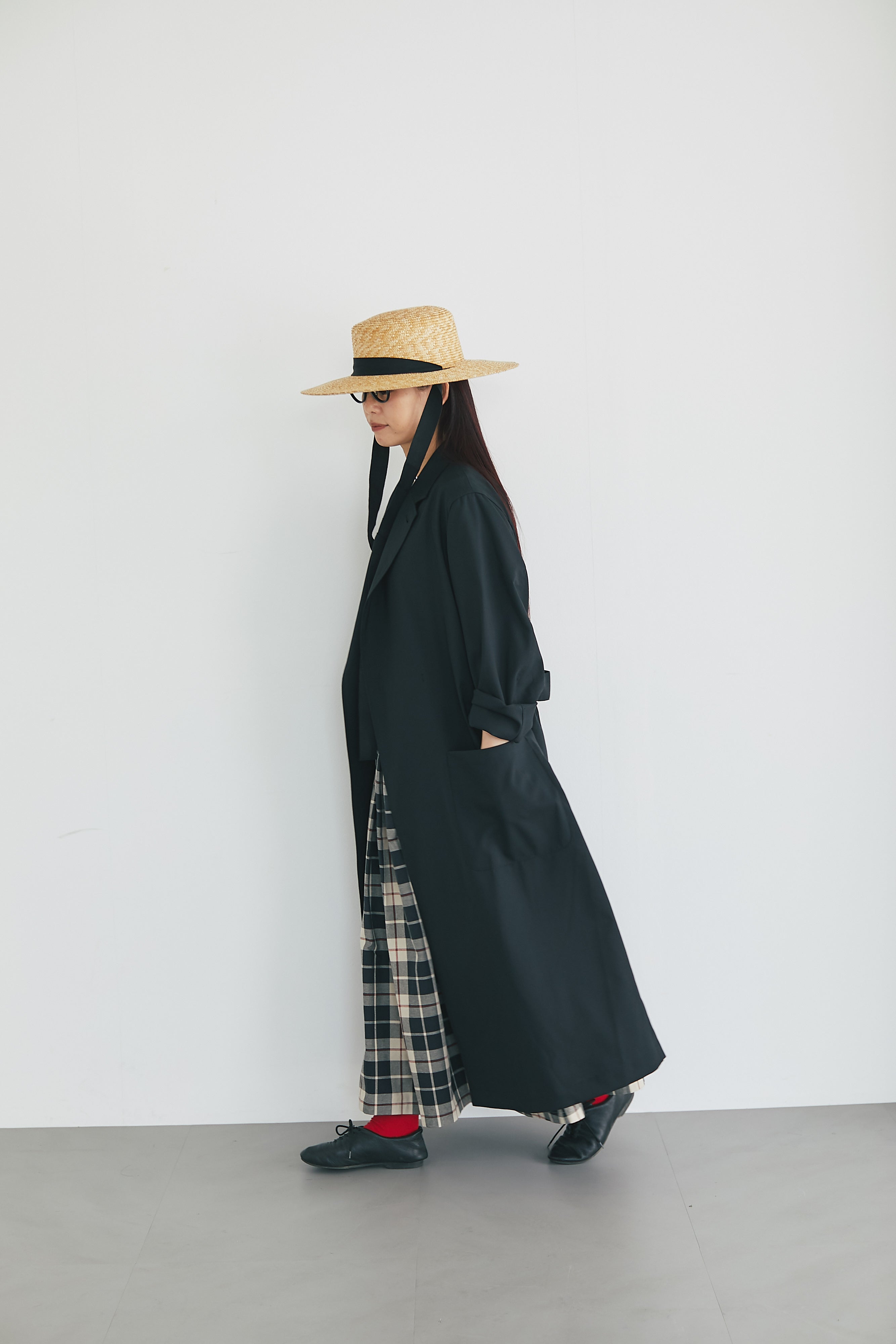 Chester shirt coat Black