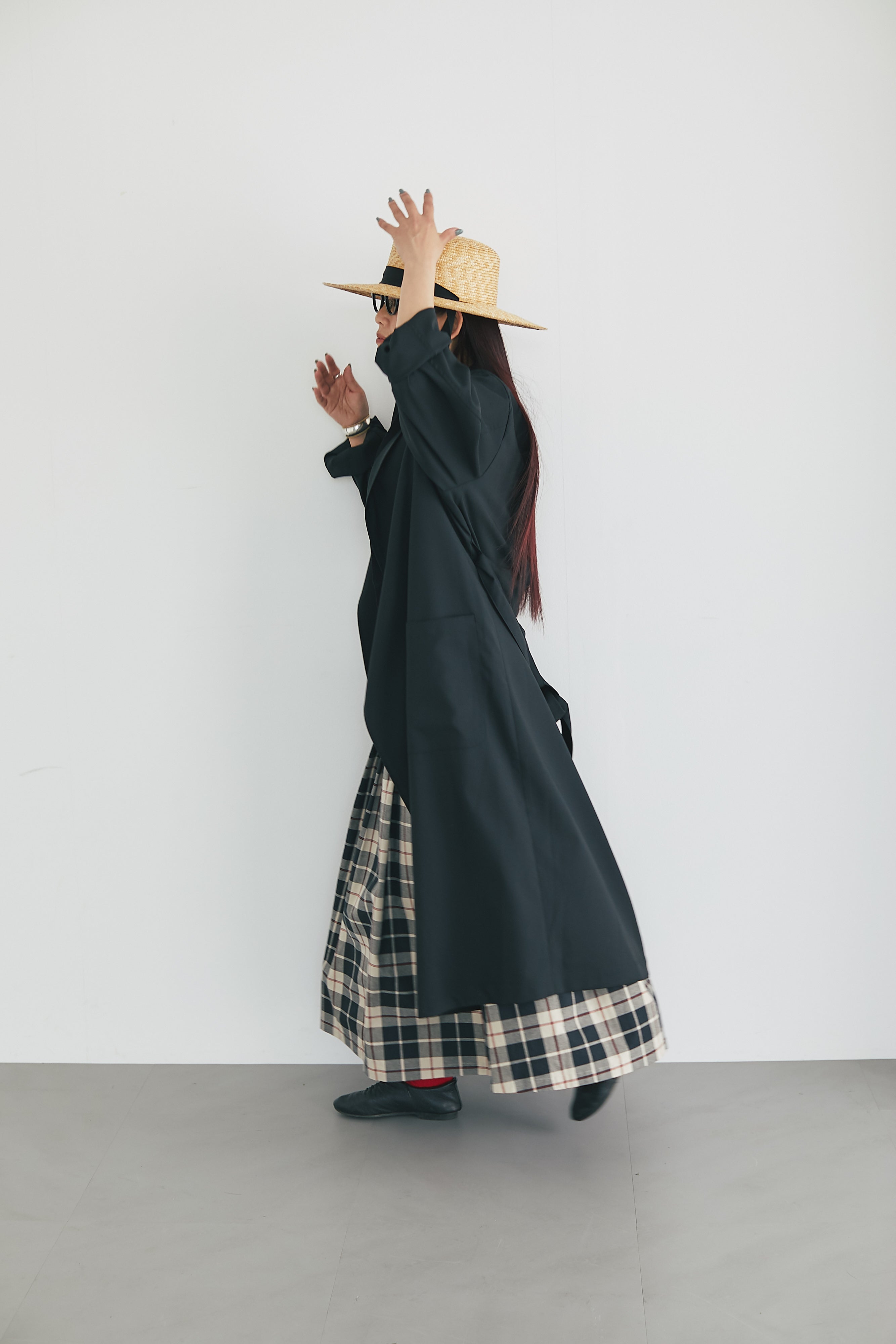 Chester shirt coat Black