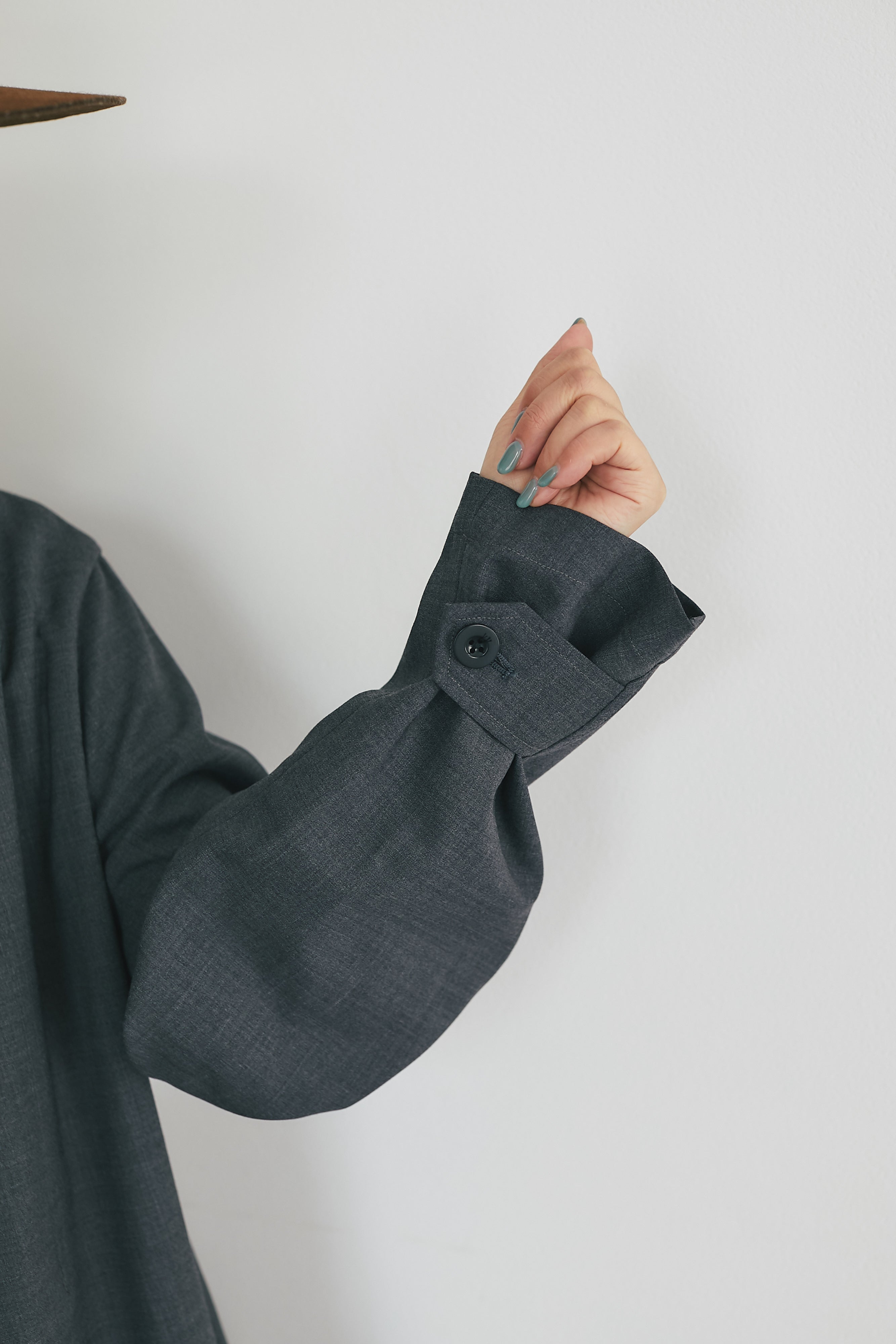 Chester shirt coat Charcoal