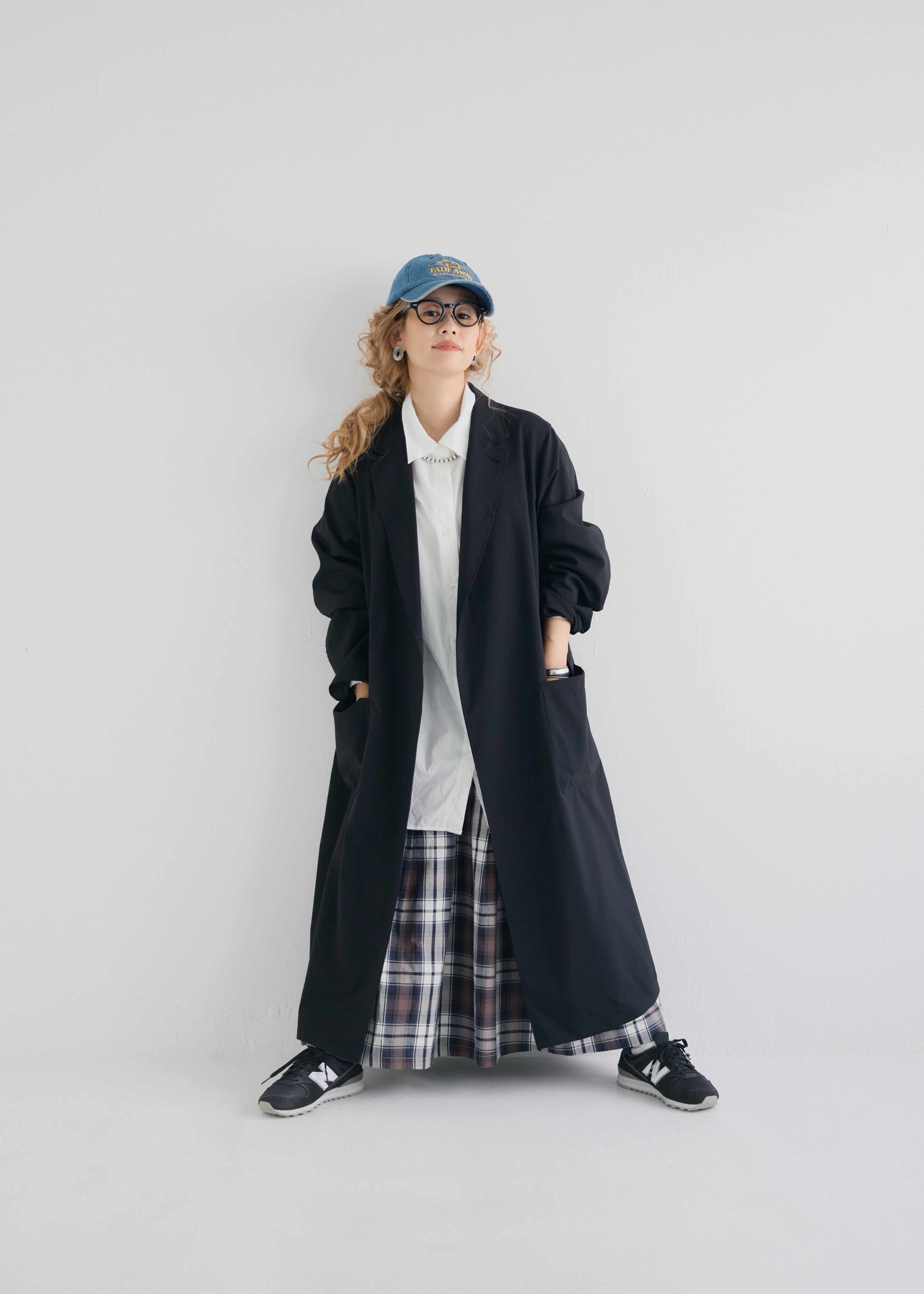 Chester shirt coat　Black