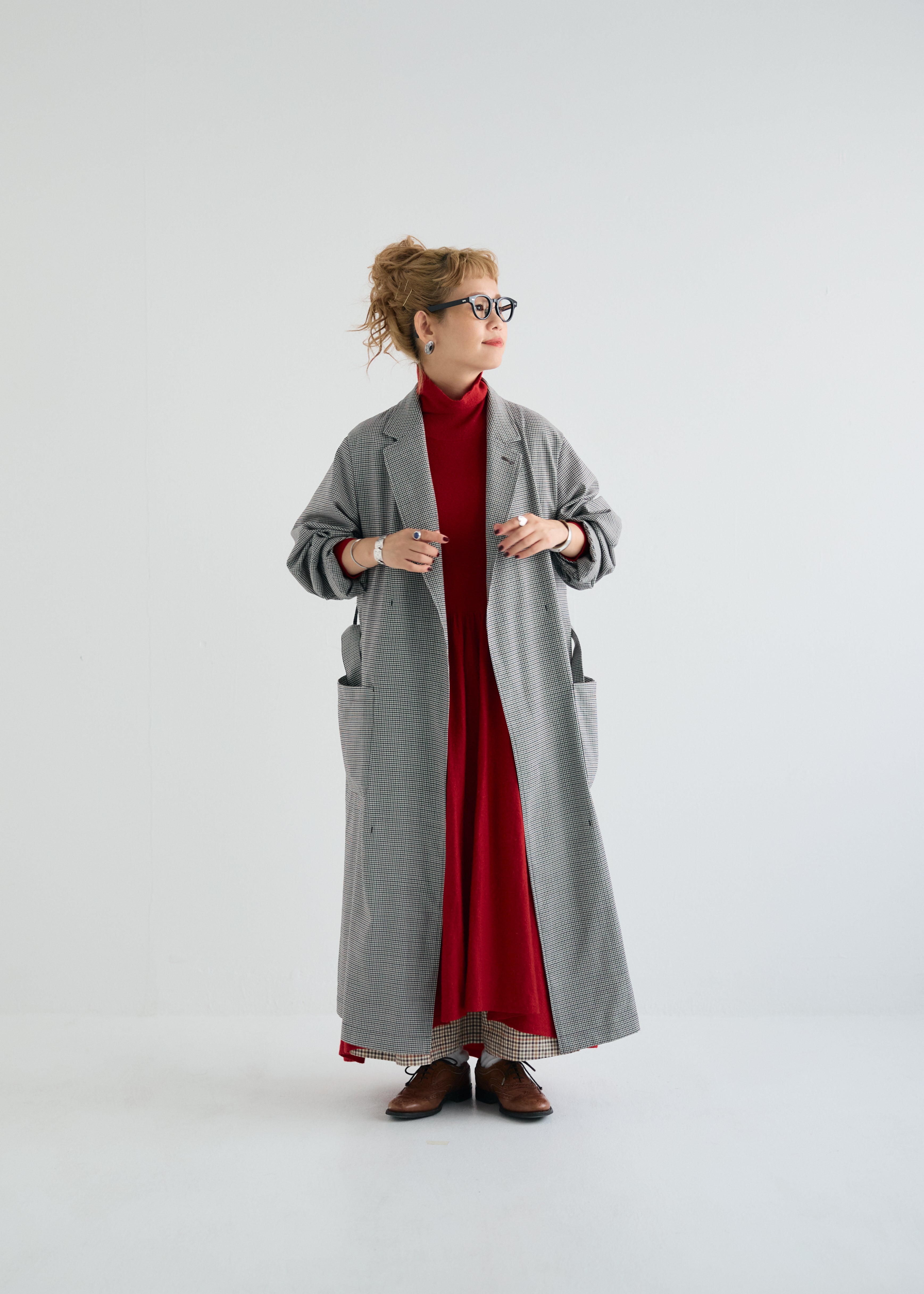 Chester shirt coat　Gunclubcheck