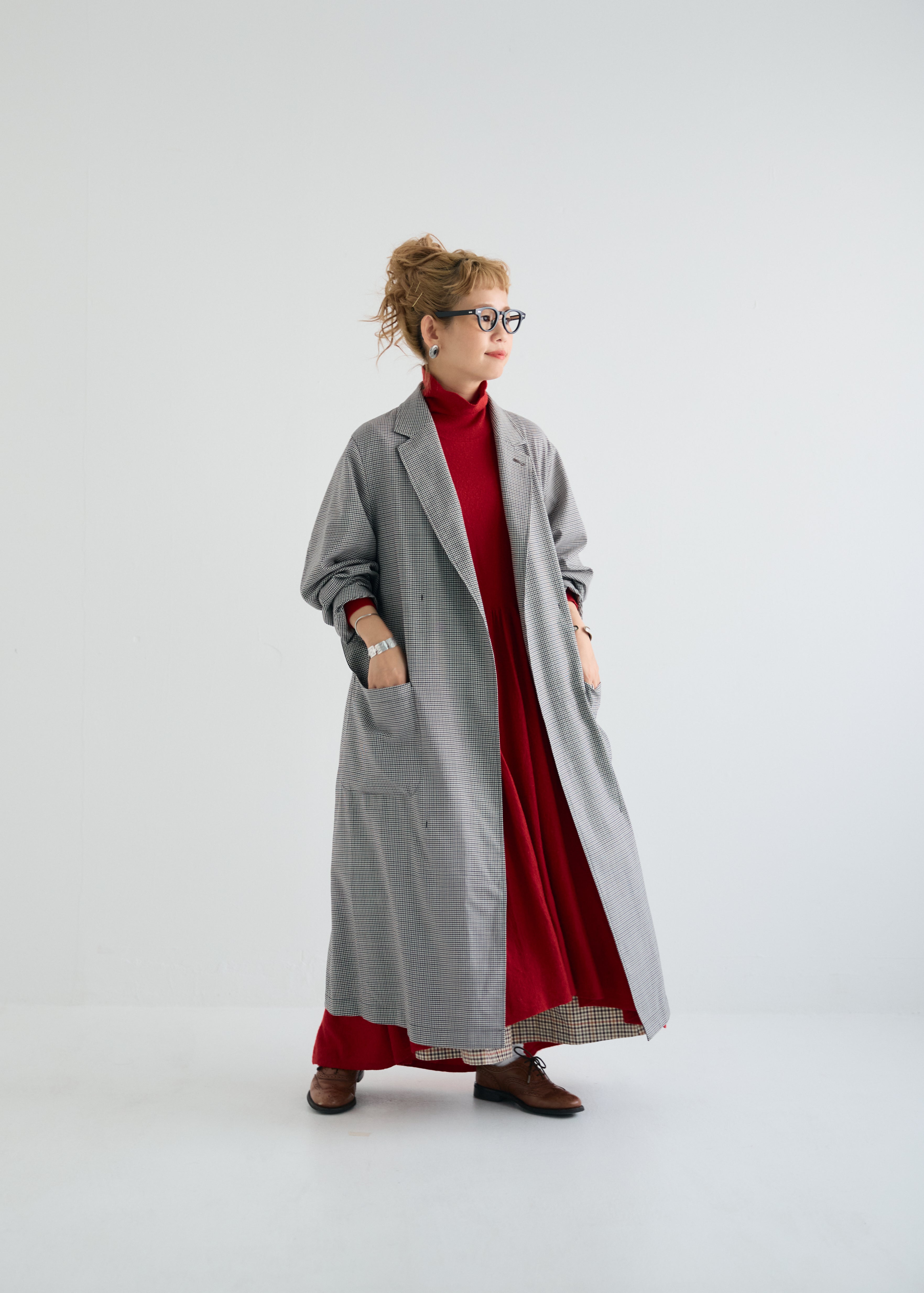 Chester shirt coat　Gunclubcheck