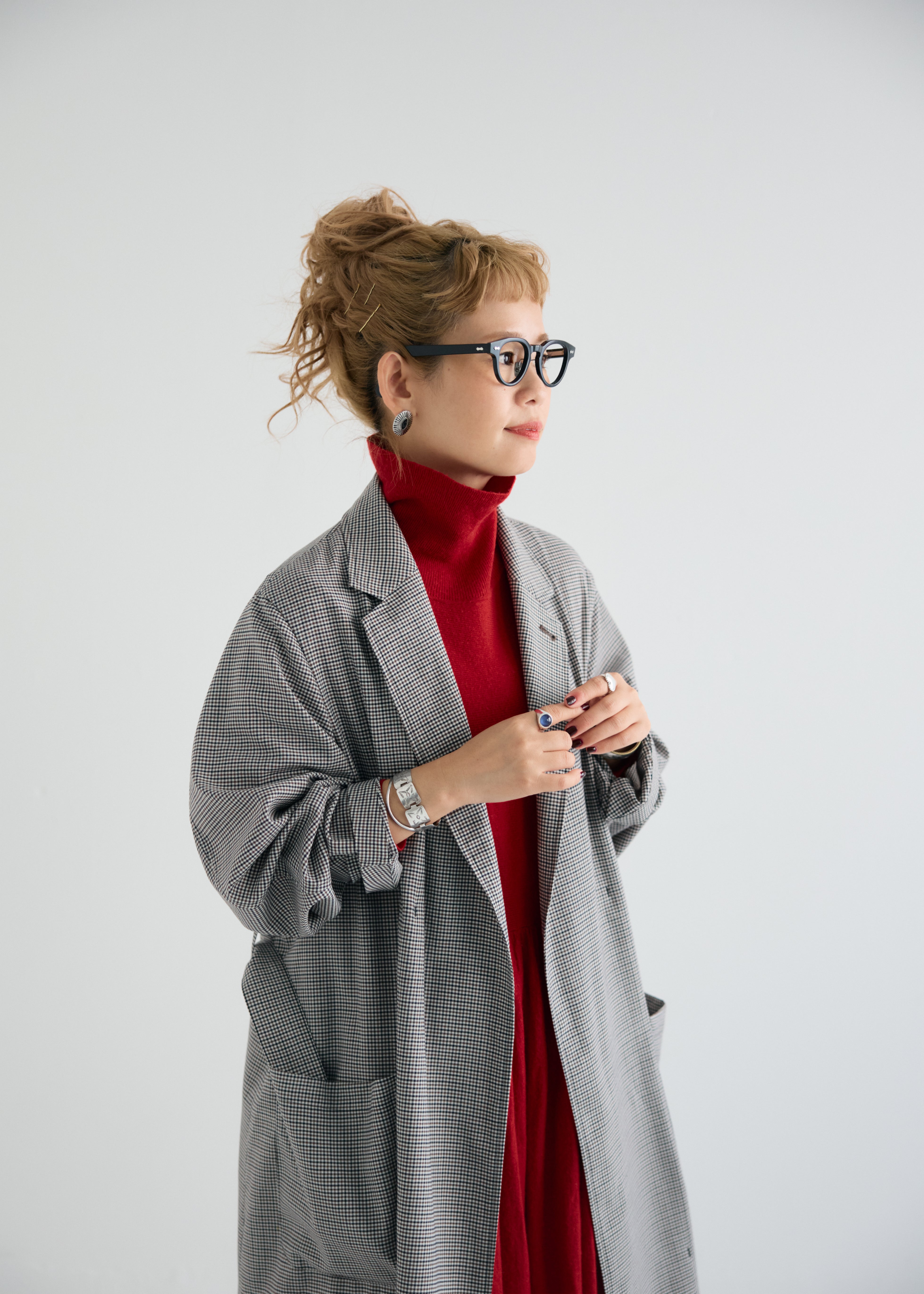 Chester shirt coat　Gunclubcheck