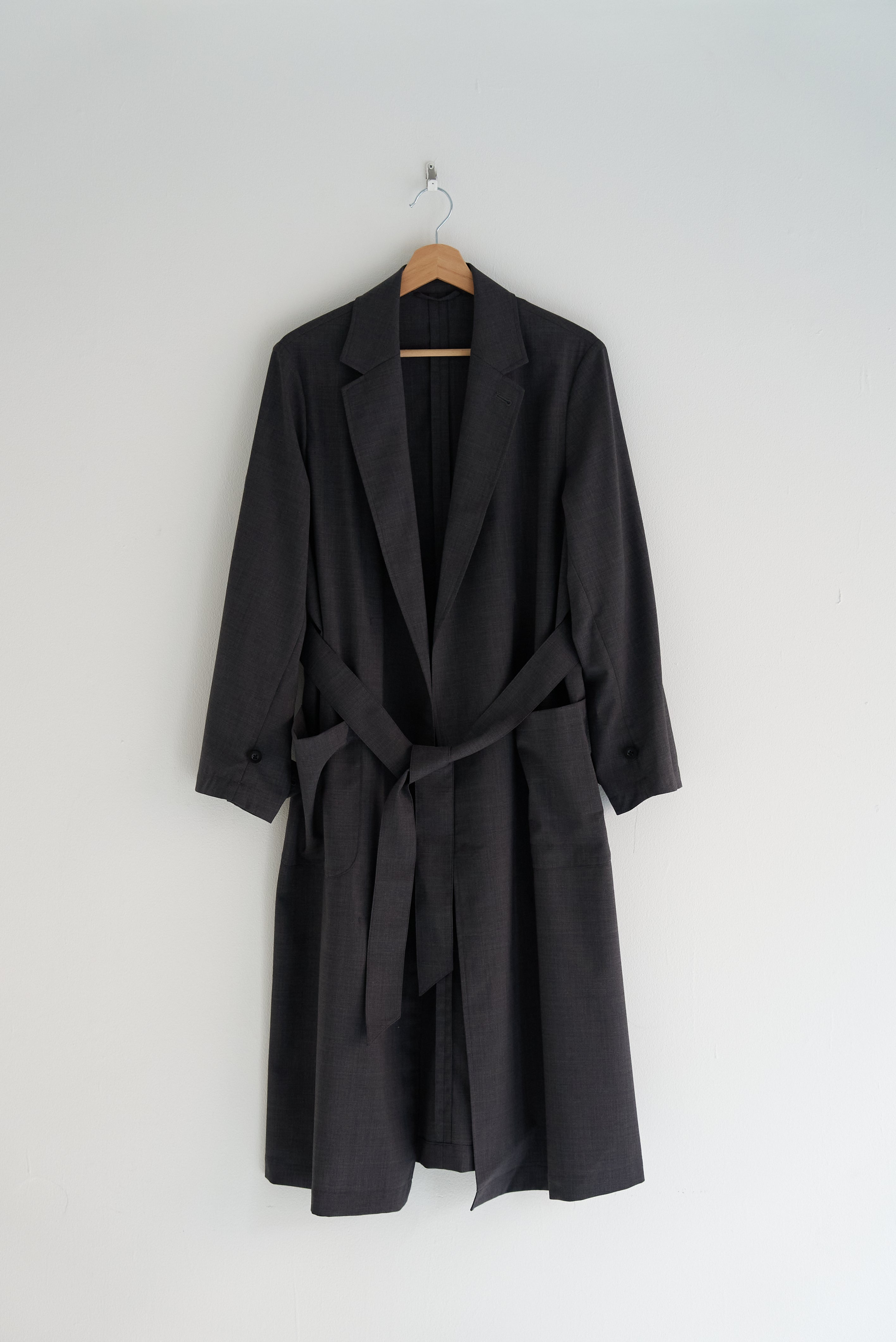 Chester shirt coat　Charcoal