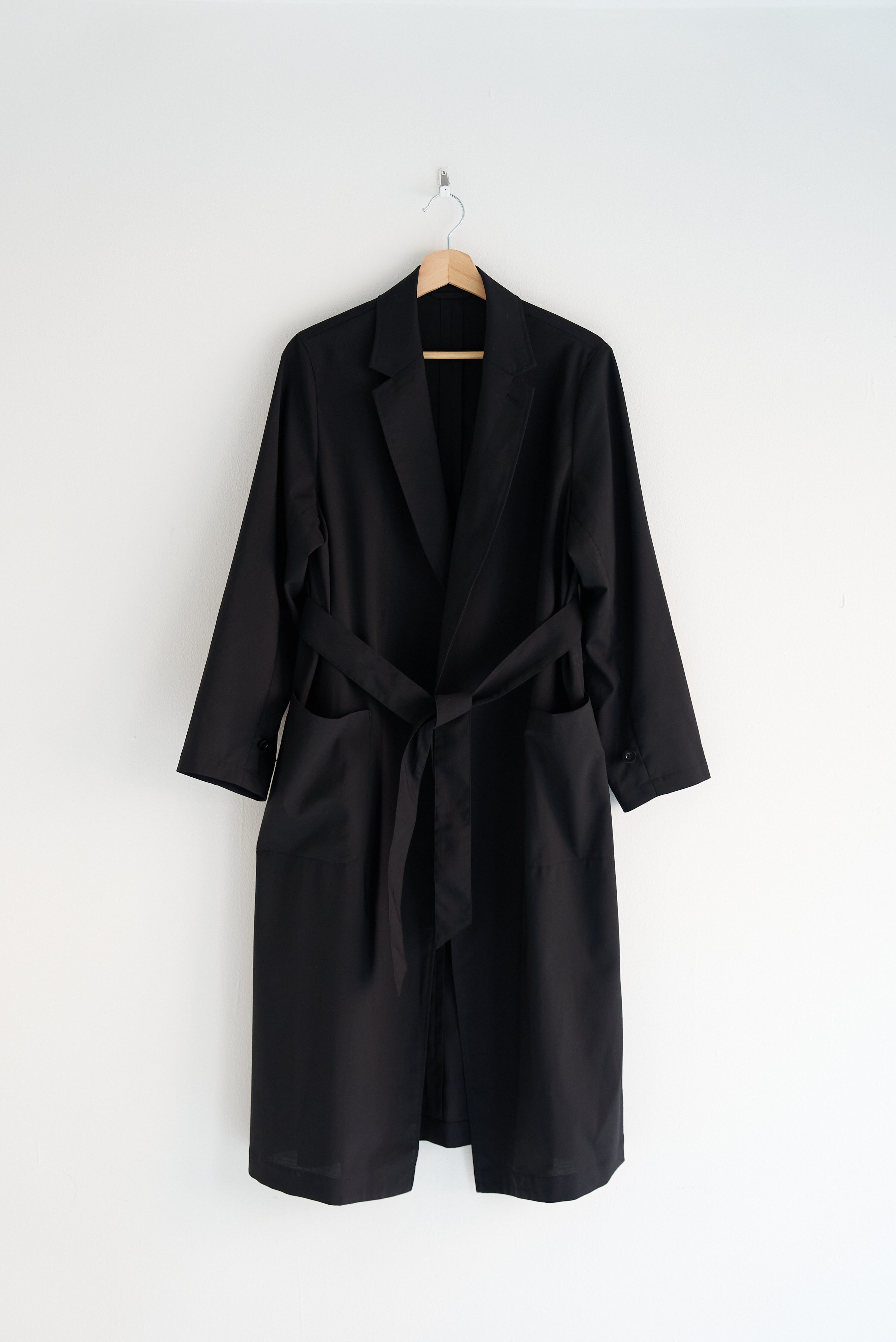 Chester shirt coat　Black