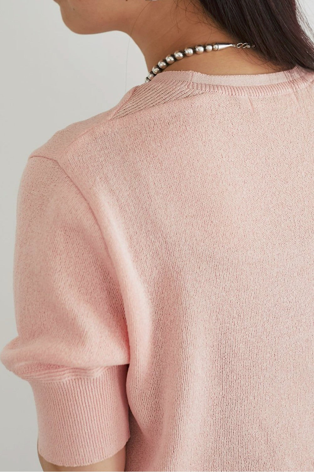 Summer knit Warm pink