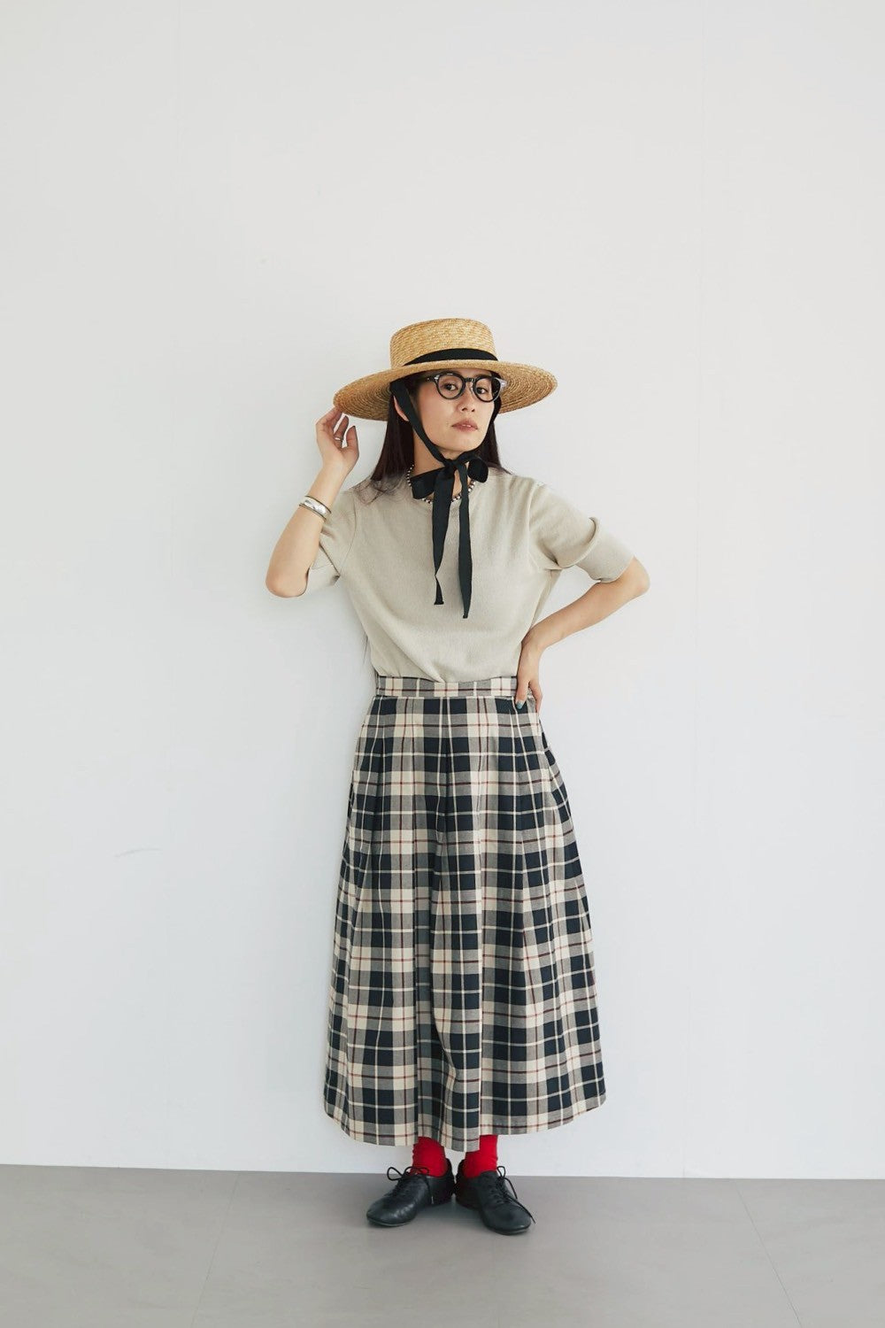 soyy. my baker old beige ベージュ タック soyy. my baker old beige