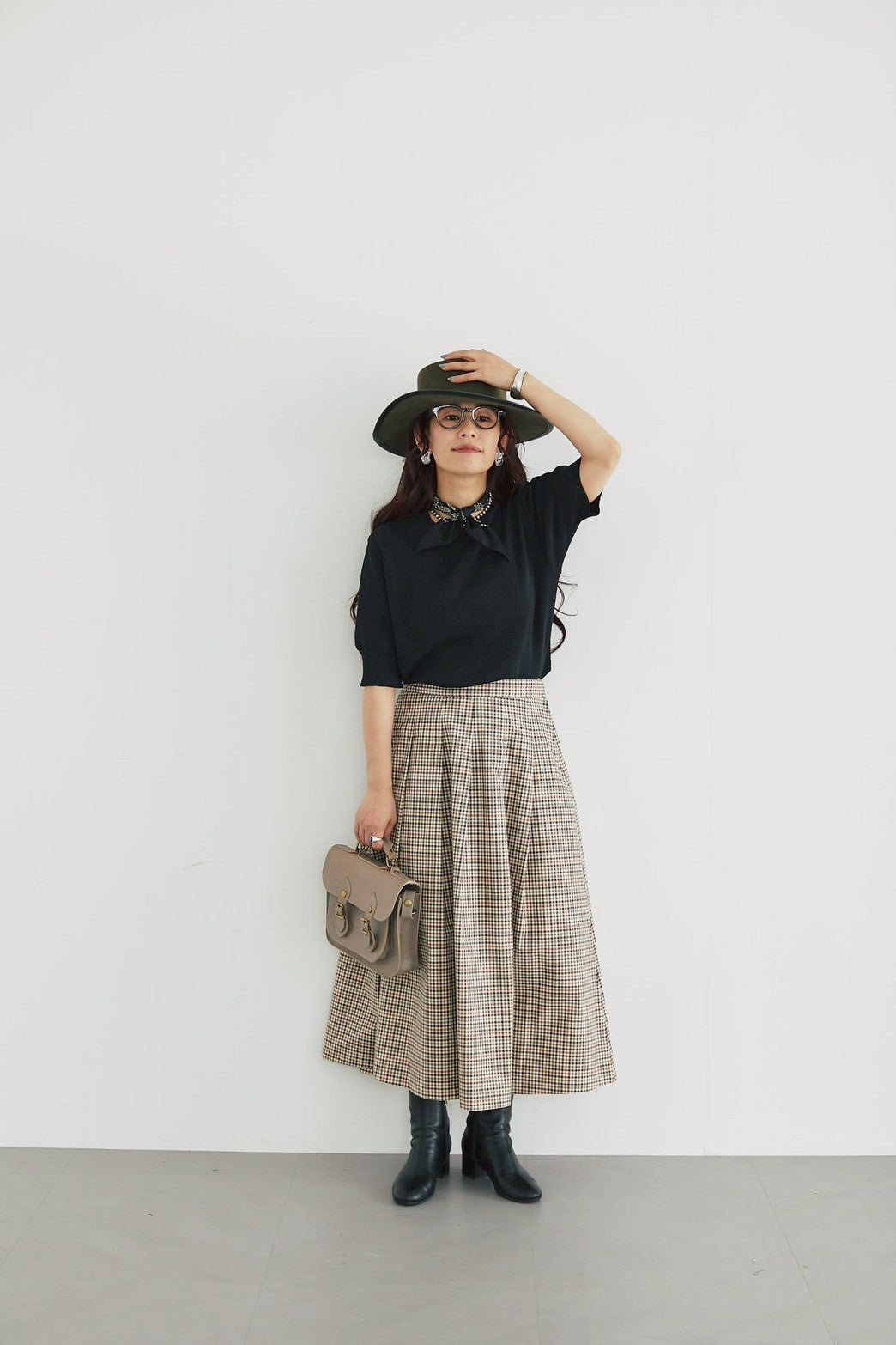 Summer knit Sumi kuro