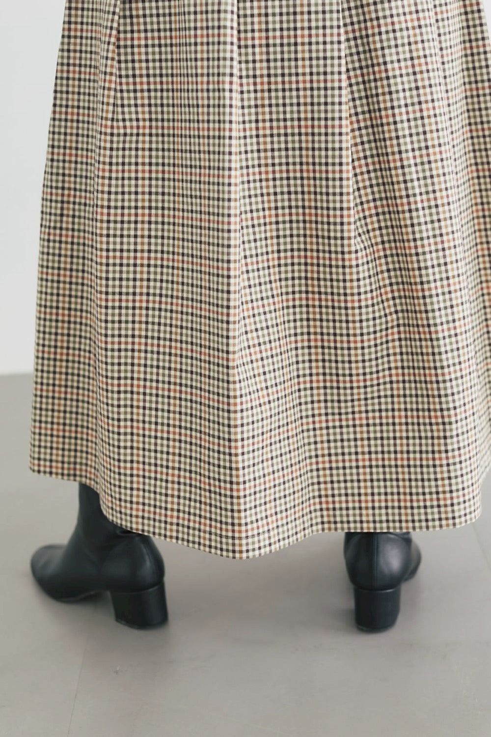 BRITISH MADE ×macalastairソフトプリーツチェックスカート ソフトプリーツチェックスカート(WOMEN) 全3色 | BRITISH MADE