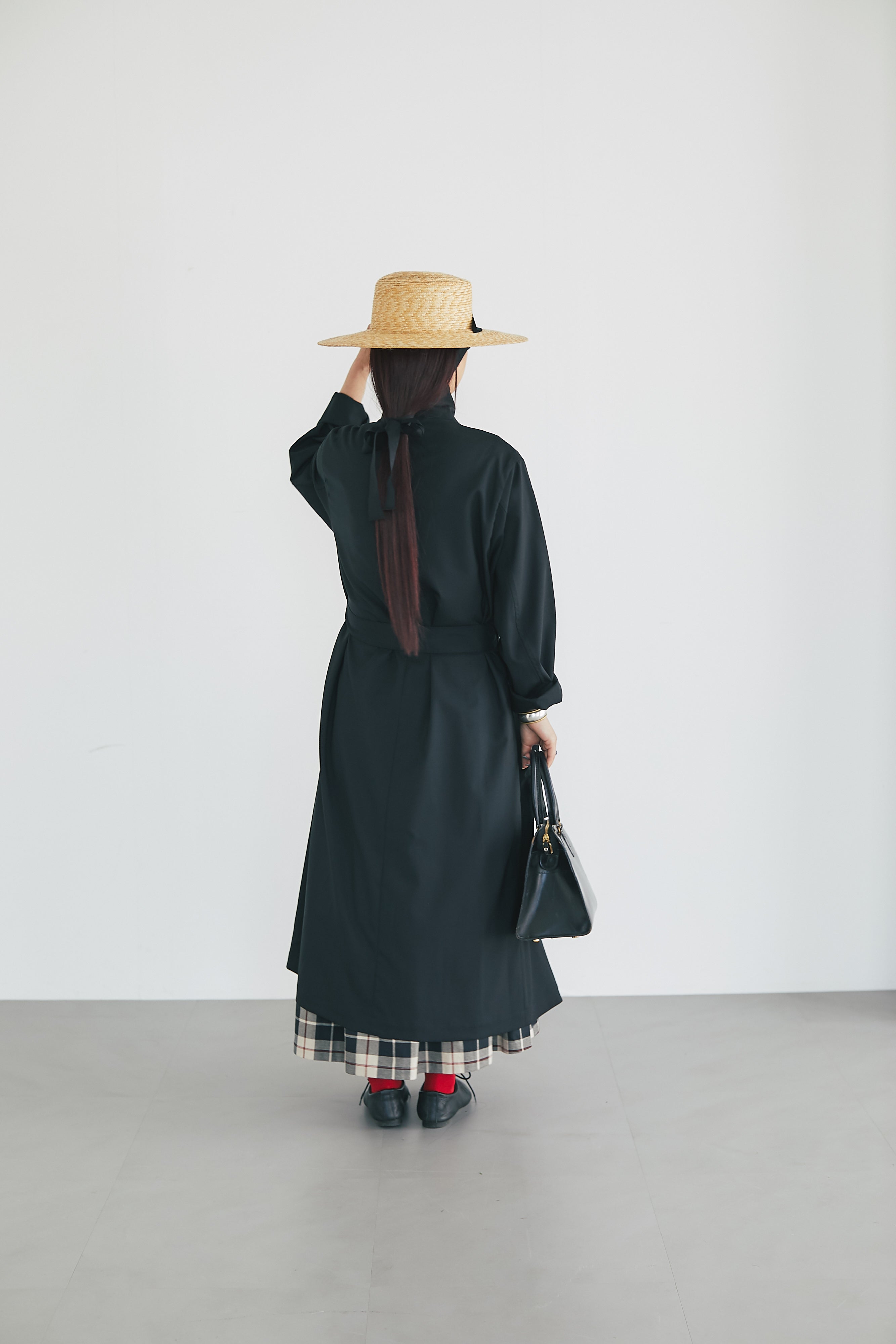 Chester shirt coat　Black