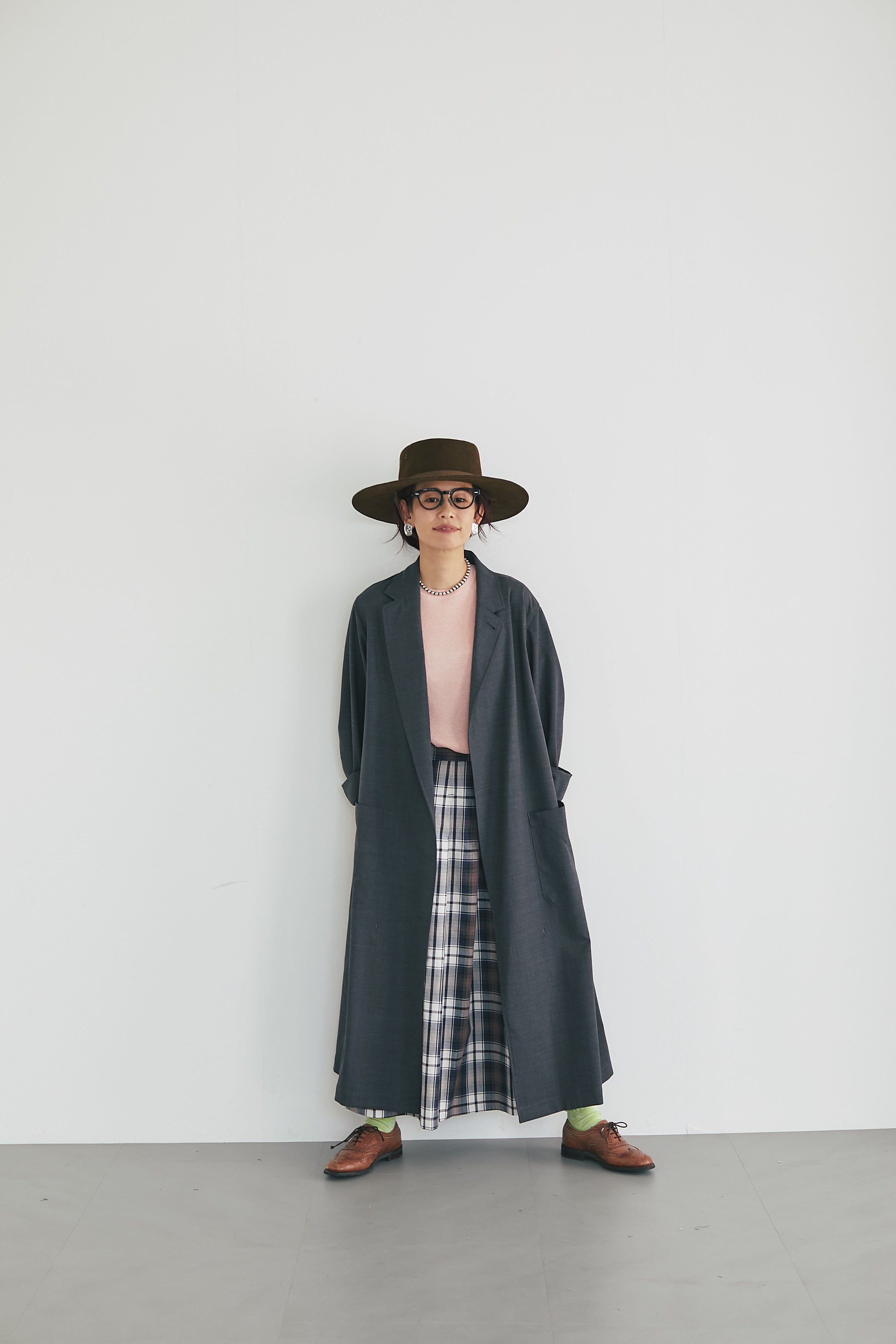 Chester shirt coat　Charcoal