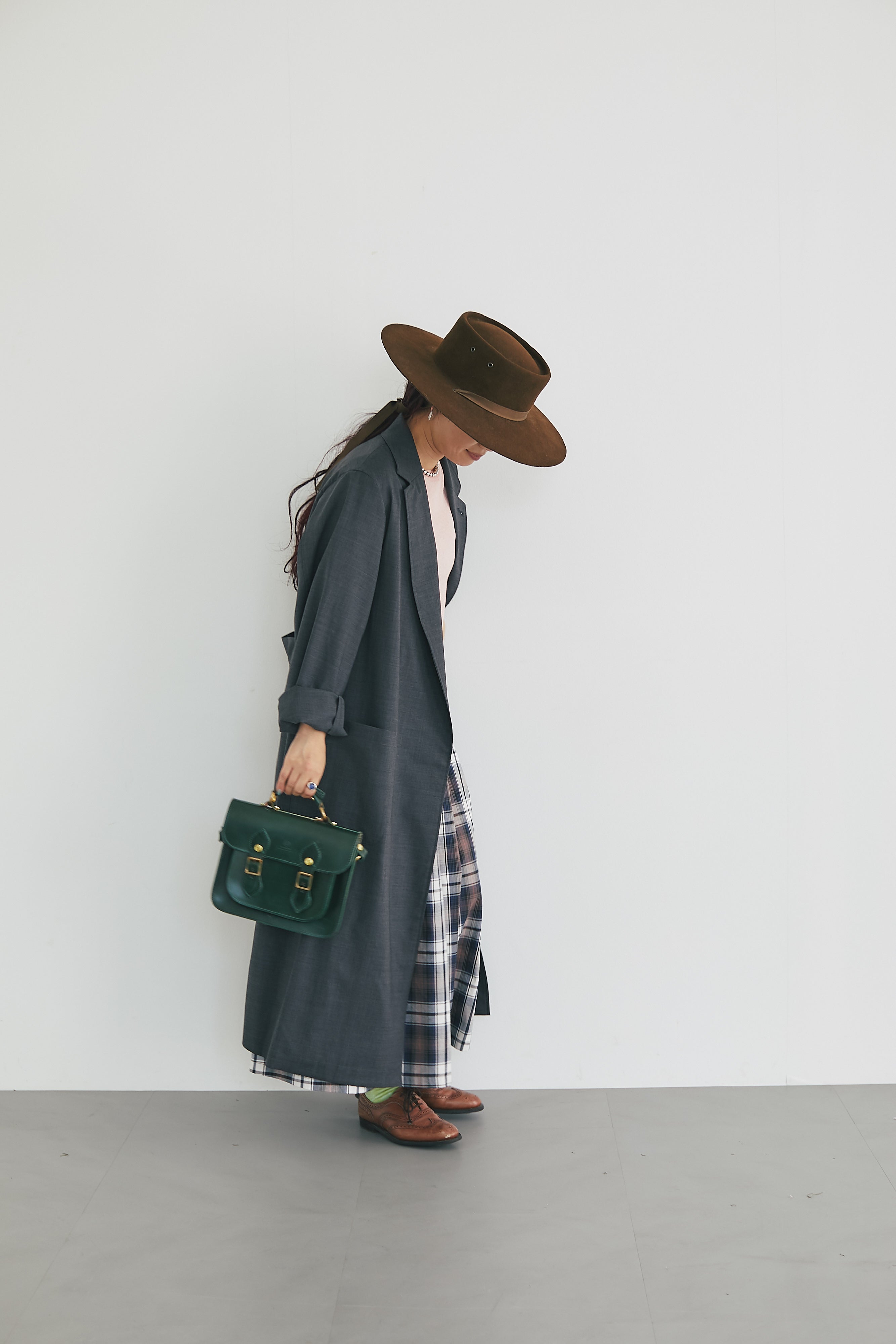 Chester shirt coat　Charcoal