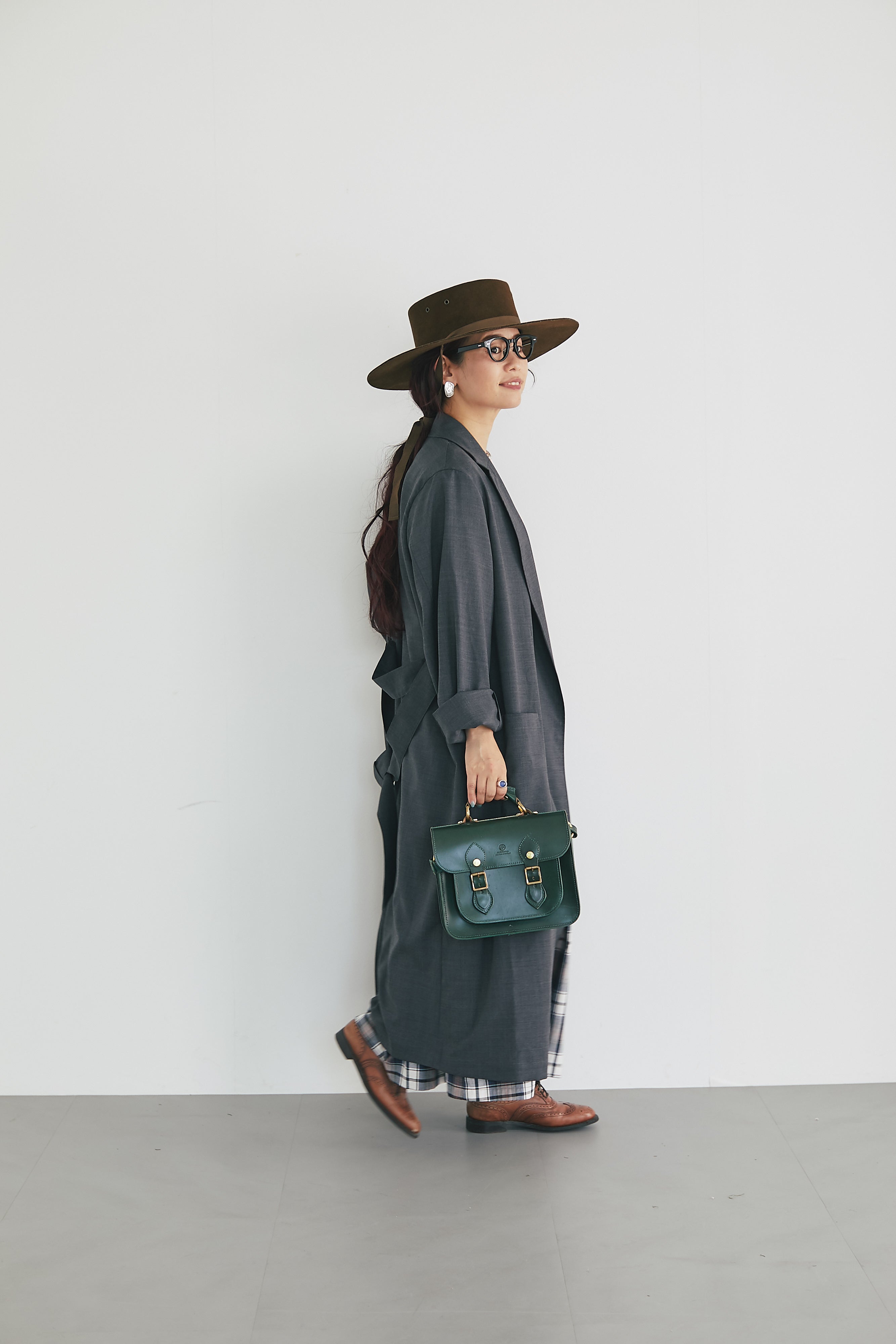 Chester shirt coat　Charcoal