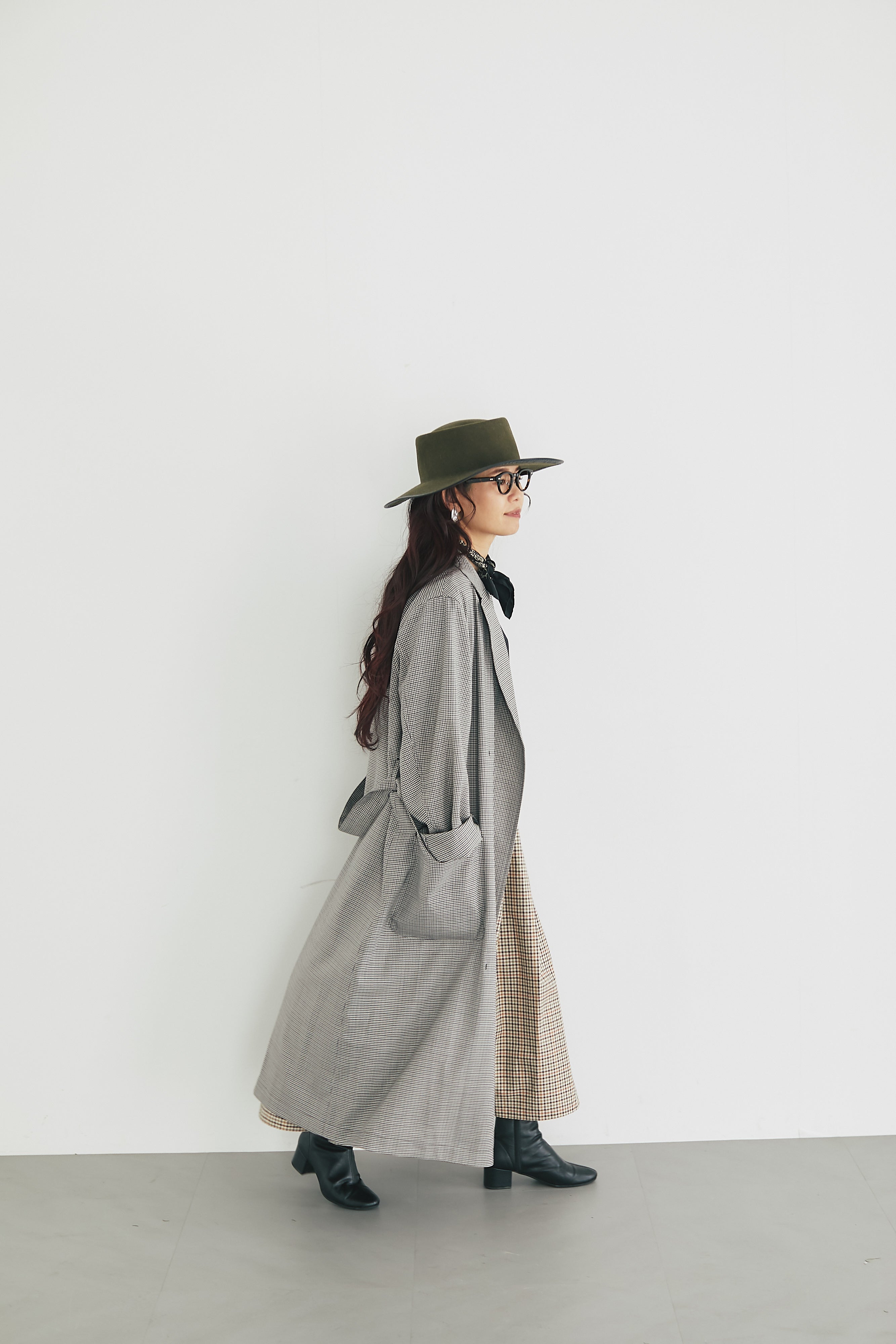 Chester shirt coat　Gunclubcheck