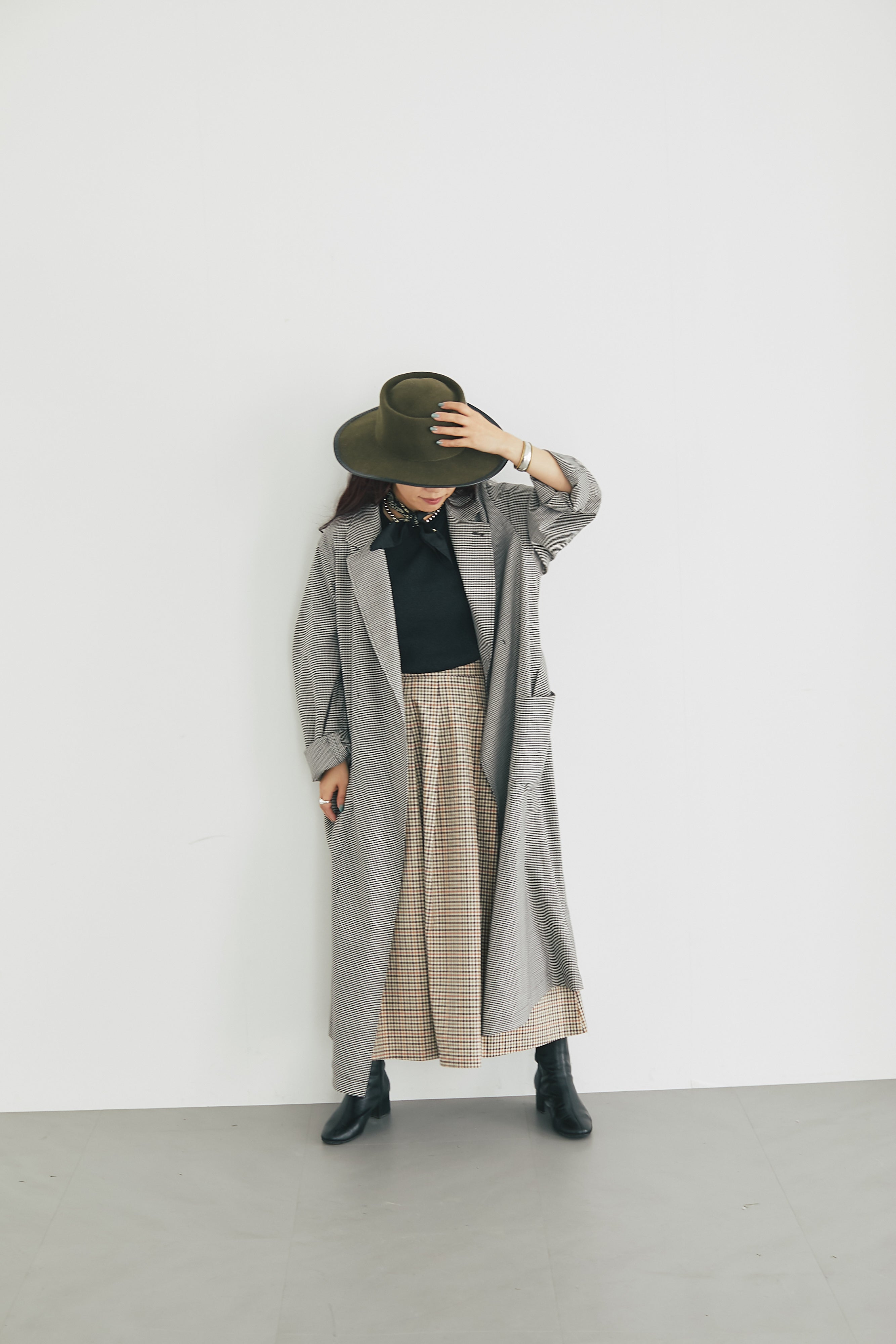 Chester shirt coat　Gunclubcheck