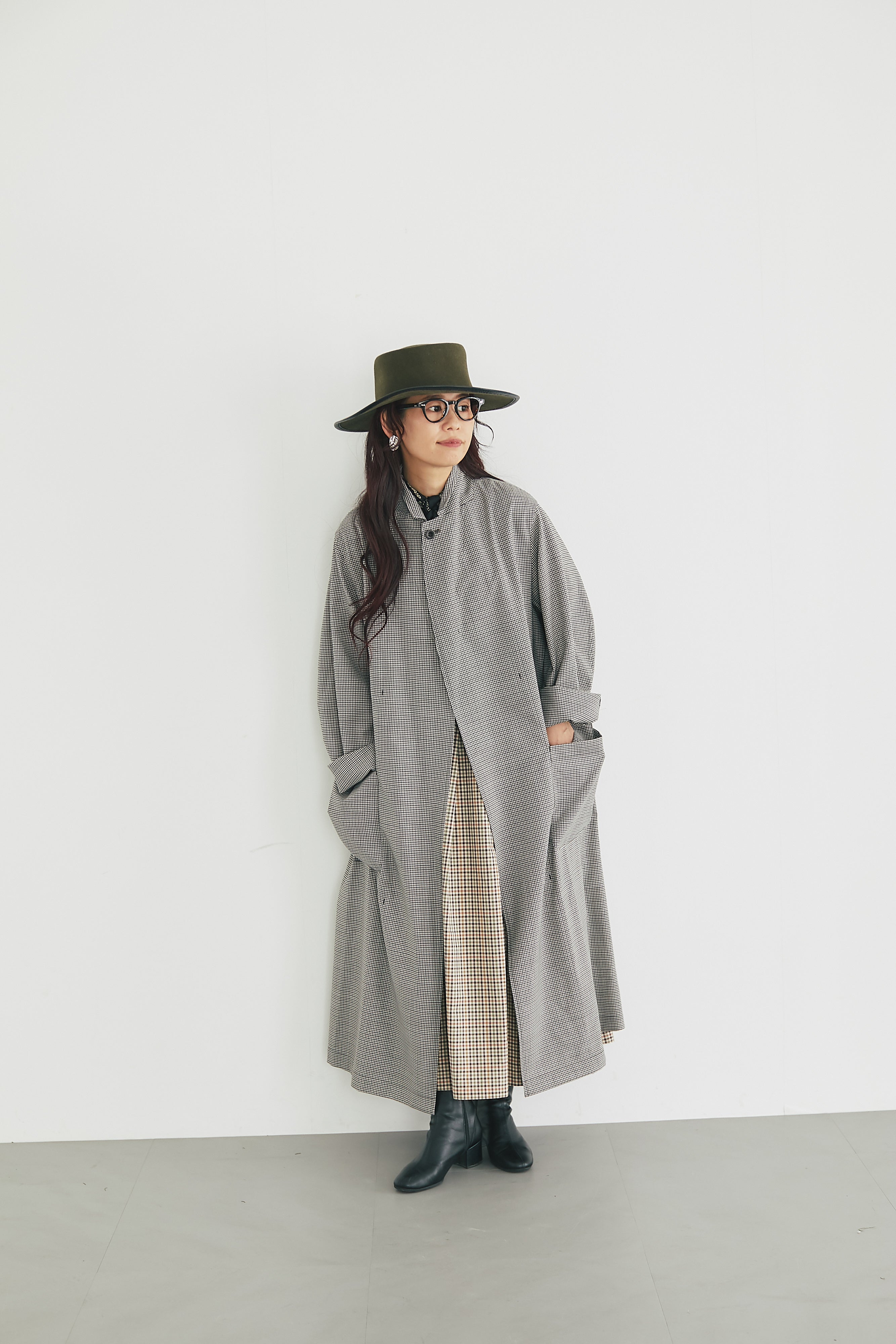 Chester shirt coat　Gunclubcheck