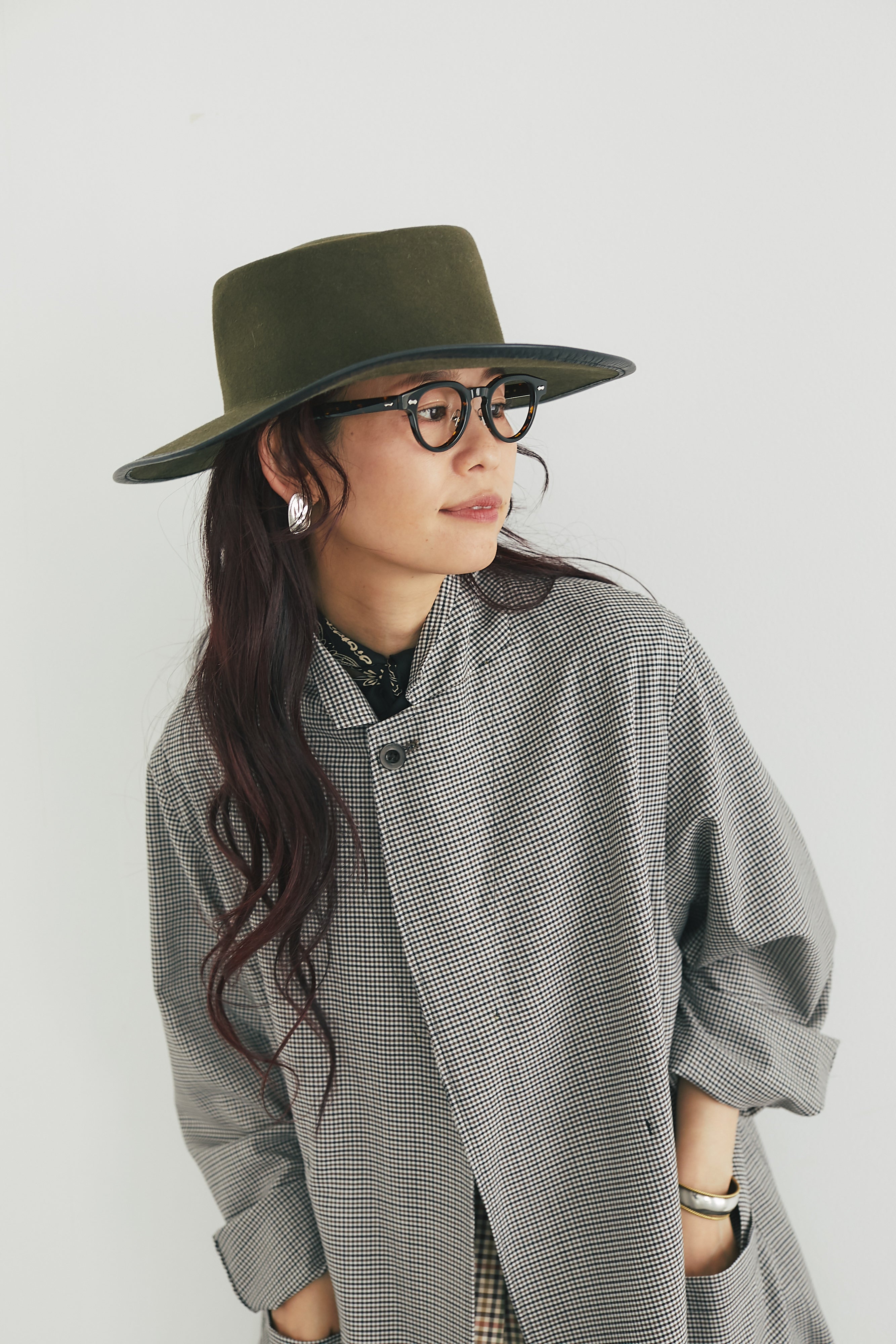 Chester shirt coat　Gunclubcheck